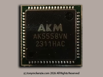 ak5558-a to d chip